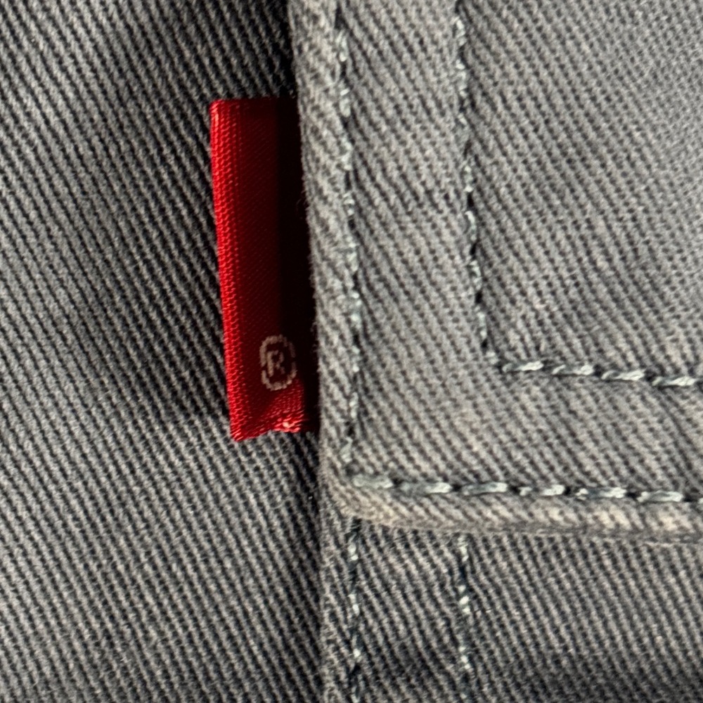 Levi Strauss Men's XXL Miramar Millitary Jacket Blue Grey Cotton Quilted Lining - Picture 8 of 10